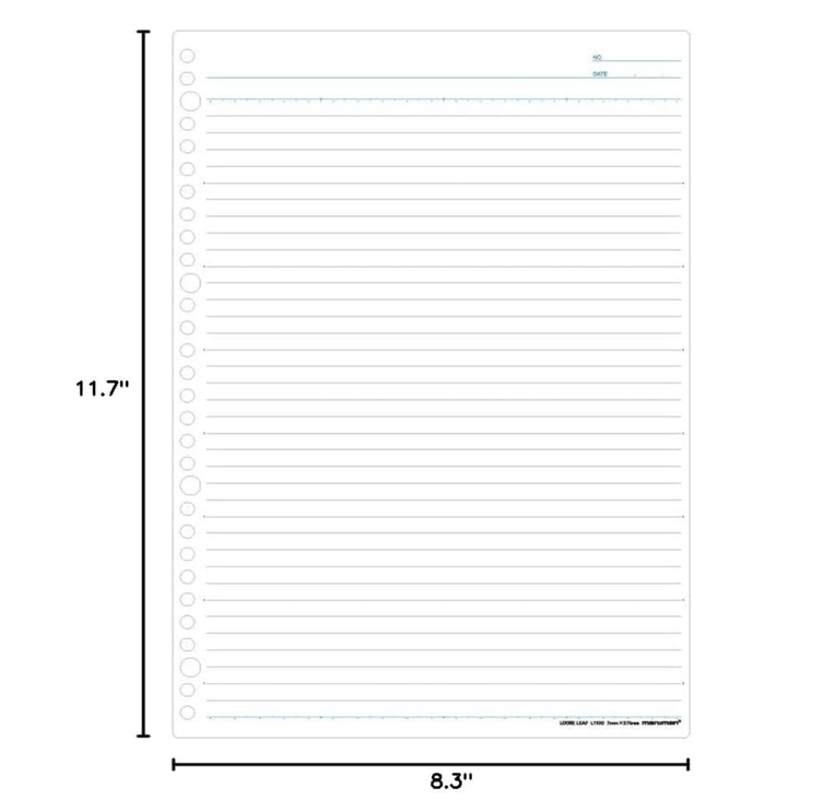 Loose Leaf - A4 - Línas - ColorSwatch