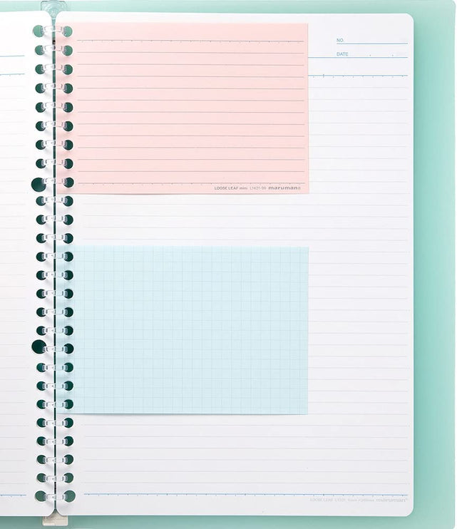 Loose Leaf mini B7 - Colores - Cuadrícula - ColorSwatch