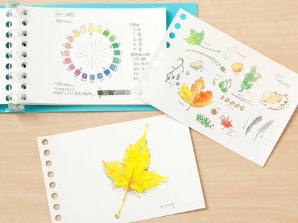 Loose Leaf mini B7 - Papel para Dibujo - ColorSwatch
