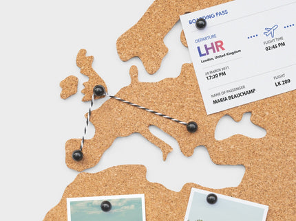 Mapa Mundi de Corcho - ColorSwatch