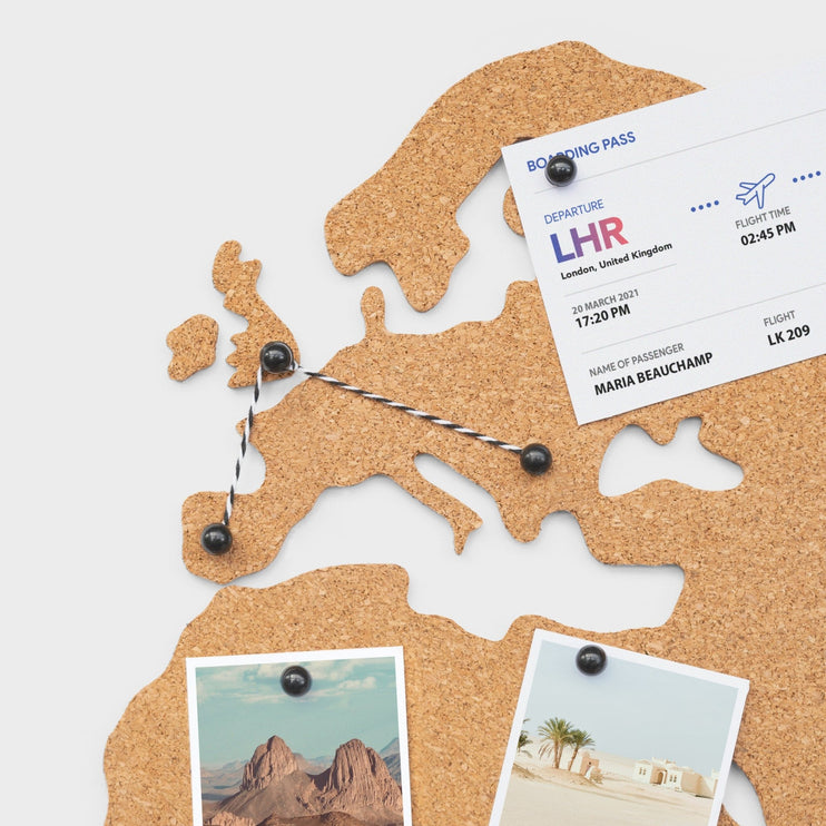 Mapa Mundi de Corcho - ColorSwatch