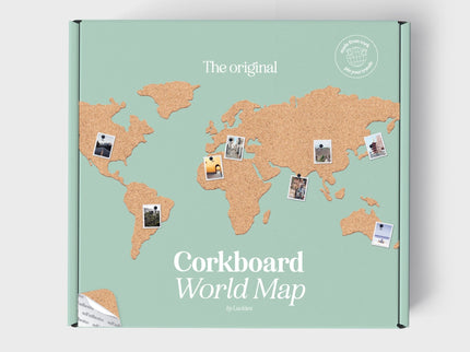 Mapa Mundi de Corcho - ColorSwatch