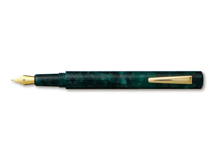 Marbled Fountain Pen - Green - ColorSwatch