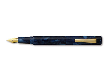 Marbled Fountain Pen - Navy - ColorSwatch