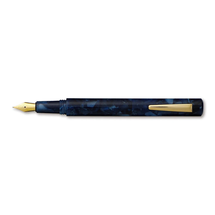Marbled Fountain Pen - Navy - ColorSwatch