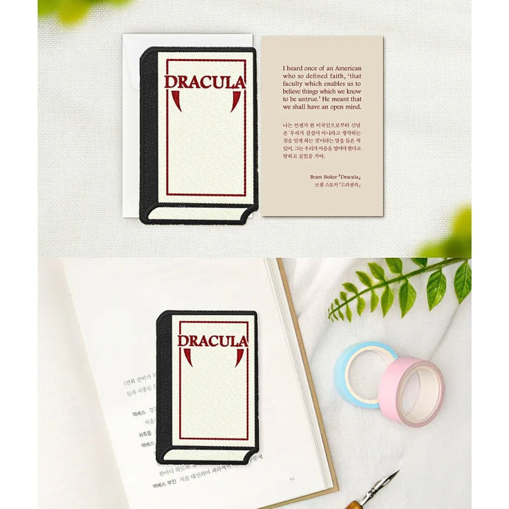 Marcapáginas Bordado Wearingeul - Clásicos Literarios - ColorSwatch