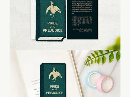 Marcapáginas Bordado Wearingeul - Clásicos Literarios - ColorSwatch