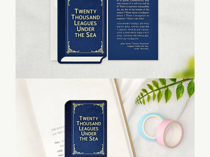 Marcapáginas Bordado Wearingeul - Clásicos Literarios - ColorSwatch
