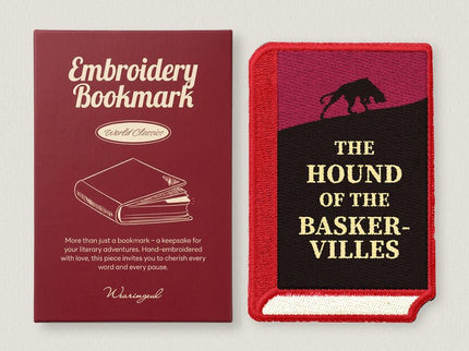 Marcapáginas Bordado Wearingeul - Clásicos Literarios - ColorSwatch