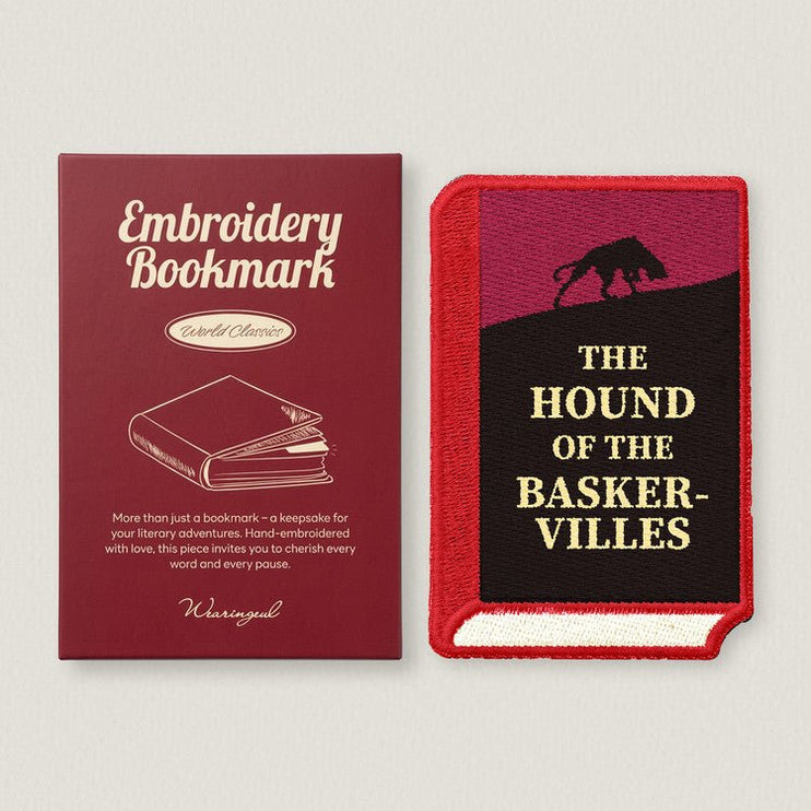 Marcapáginas Bordado Wearingeul - Clásicos Literarios - ColorSwatch