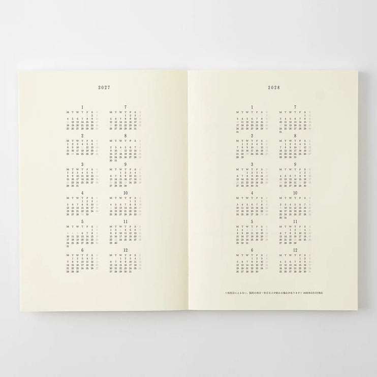 MD Diary 2027 - A5 - ColorSwatch