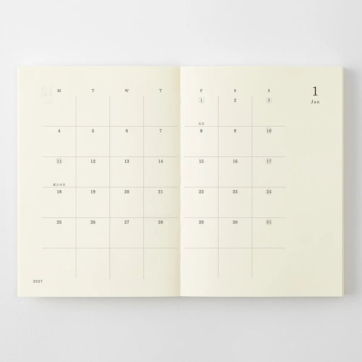 MD Diary 2027 - A6 - ColorSwatch