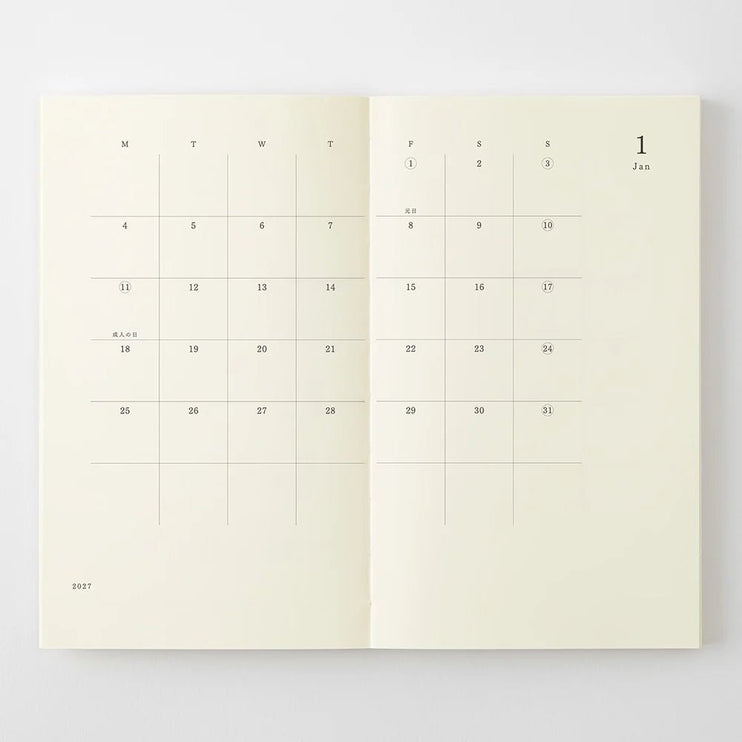 MD Diary 2027 - B6 Slim - ColorSwatch