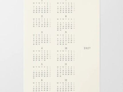 MD Diary 2027 - Sticker - Large - ColorSwatch