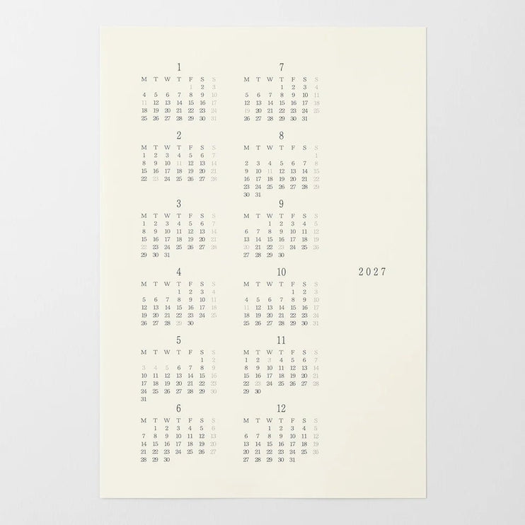 MD Diary 2027 - Sticker - Large - ColorSwatch