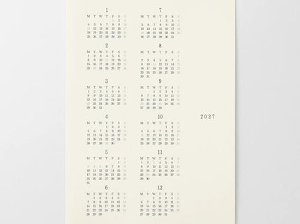 MD Diary 2027 - Sticker - Medium - ColorSwatch