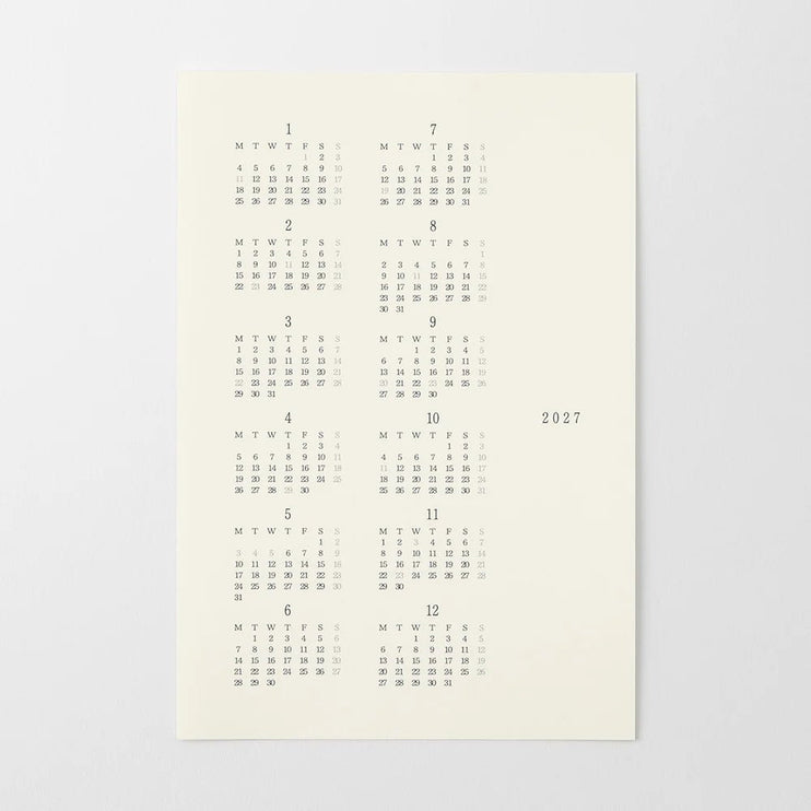 MD Diary 2027 - Sticker - Medium - ColorSwatch