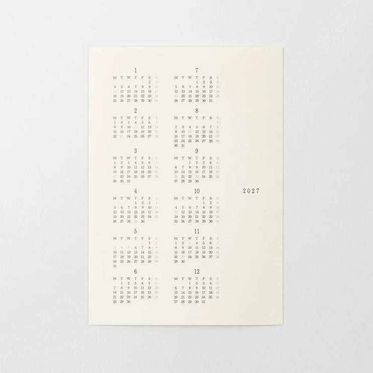 MD Diary 2027 - Sticker - Small - ColorSwatch