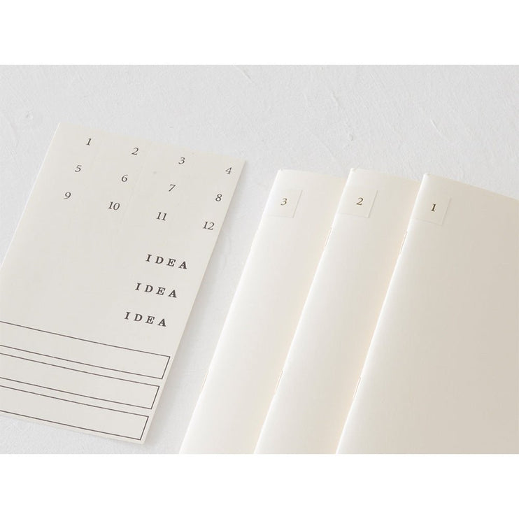MD Notebook A5 Light - En Blanco - 3 piezas - ColorSwatch