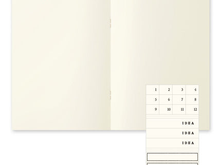 MD Notebook A5 Light - En Blanco - 3 piezas - ColorSwatch