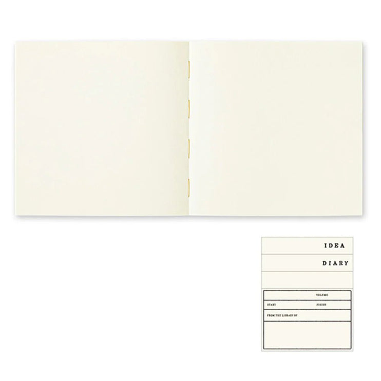 MD Notebook A5 Square - Thick - En Blanco - ColorSwatch