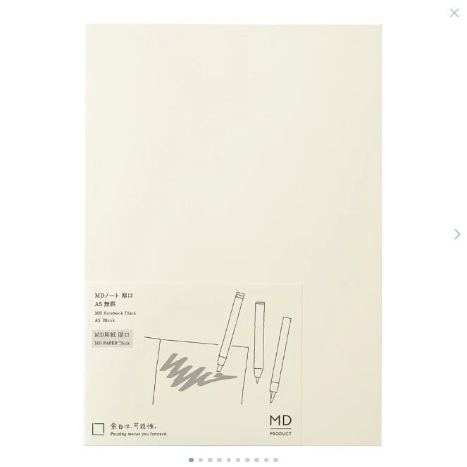 MD Notebook A5 - Thick - En Blanco - ColorSwatch