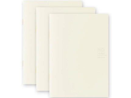 MD notebook light A6 (Set de 3) - En Blanco - ColorSwatch