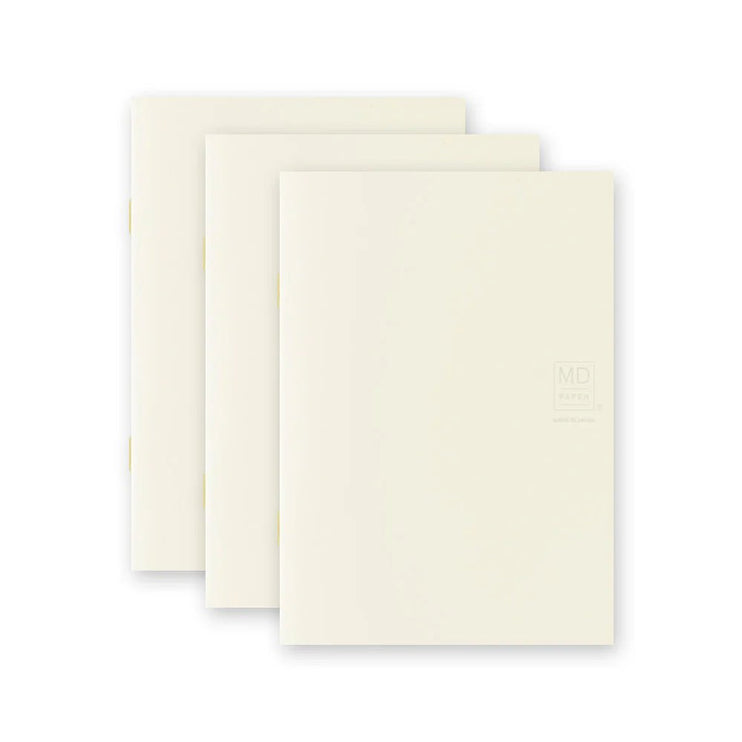 MD notebook light A6 (Set de 3) - En Blanco - ColorSwatch