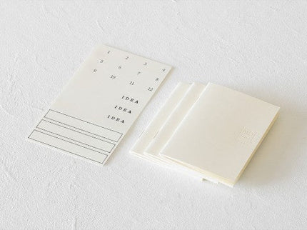 MD notebook light A7 (Set de 3) - En Blanco - ColorSwatch