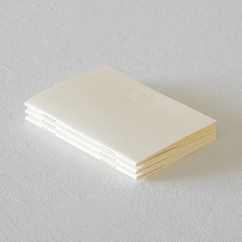 MD notebook light A7 (Set de 3) - En Blanco - ColorSwatch