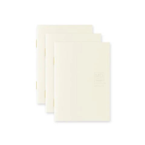 MD notebook light A7 (Set de 3) - En Blanco - ColorSwatch