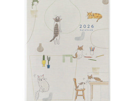 MD Pocket Diary 2026 - Gatos - ColorSwatch
