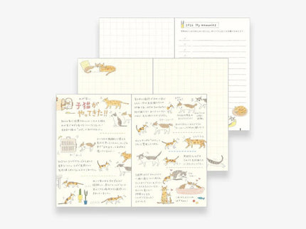 MD Pocket Diary 2026 - Gatos - ColorSwatch