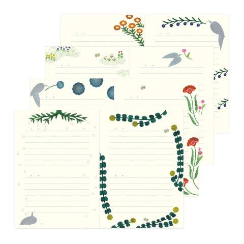 MD Soft Diary - Flower & Bird - ColorSwatch