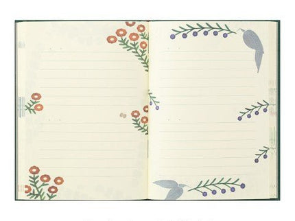 MD Soft Diary - Flower & Bird - ColorSwatch