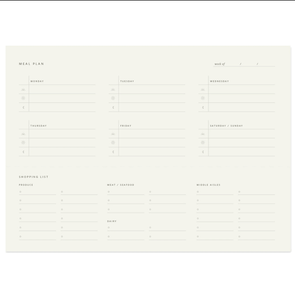 Meal Planner Semanal - ColorSwatch