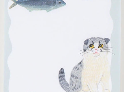 Memo Pad - Cat (Kahoko Sodeyama) - ColorSwatch