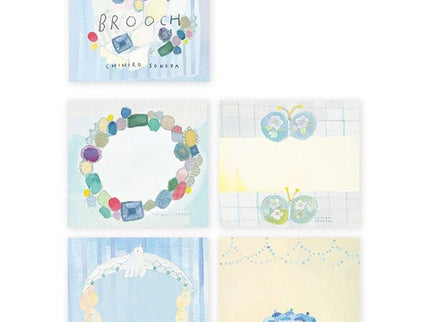 Memo Pad - Hyogensha - Brooch - ColorSwatch