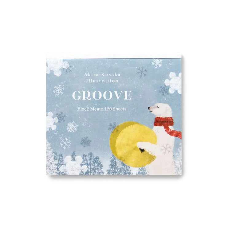 Memo Pad - Hyogensha - Groove - ColorSwatch