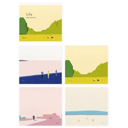 Memo Pad - Hyogensha - Life - ColorSwatch