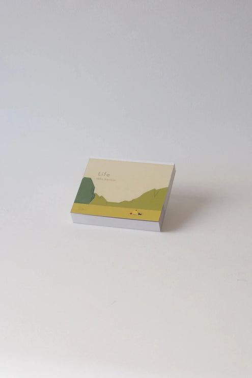 Memo Pad - Hyogensha - Life - ColorSwatch