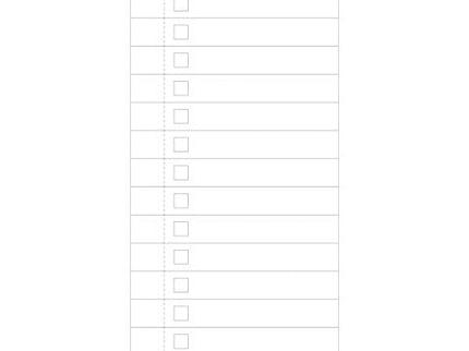 Memo Pad - To Do List - ColorSwatch