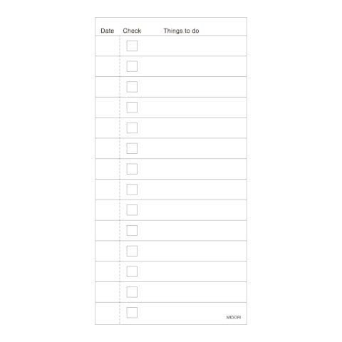 Memo Pad - To Do List - ColorSwatch