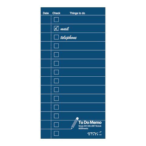 Memo Pad - To Do List - ColorSwatch