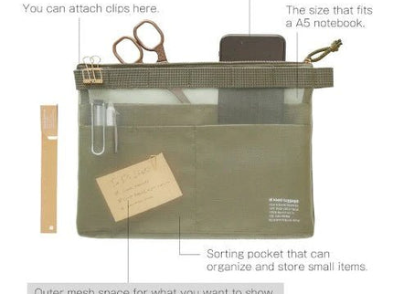 Mesh Carry Pouch - Bolsa Multiusos - Olive Drab - ColorSwatch