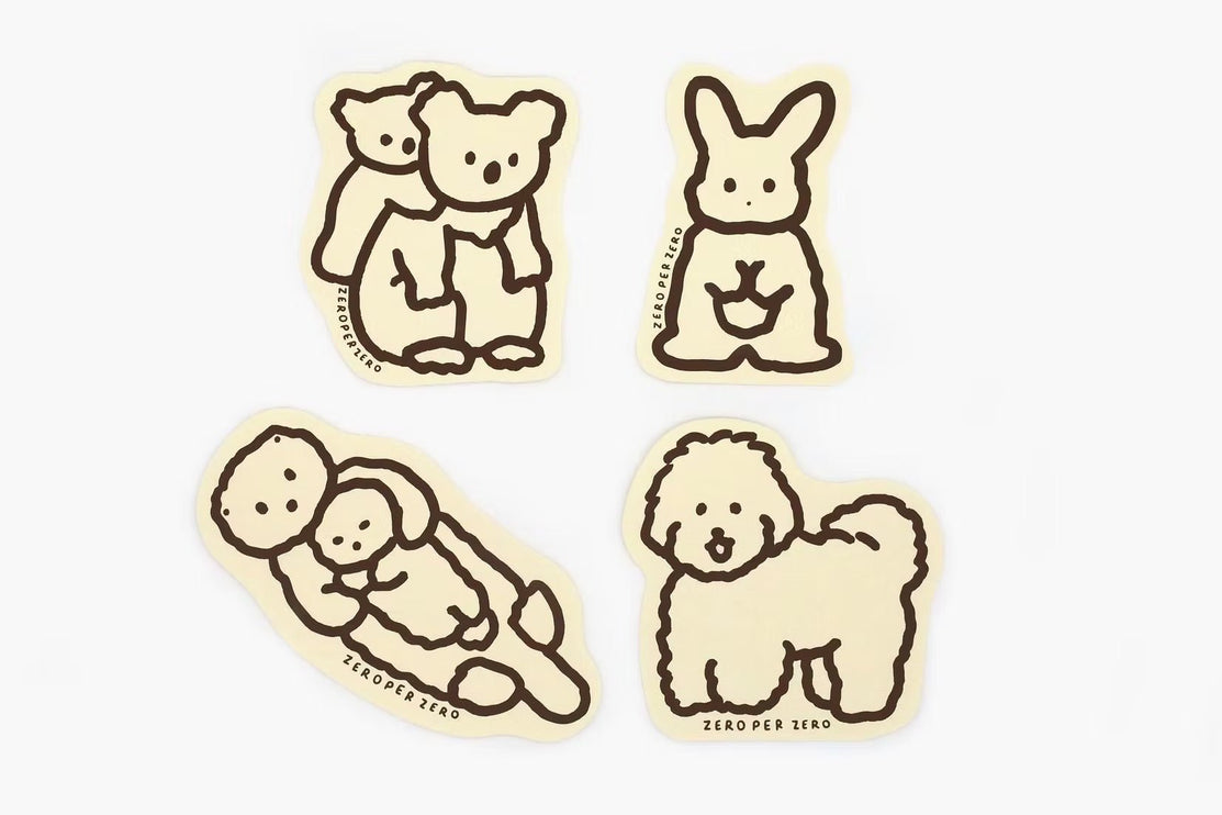 Message Card Pack - Animales - ColorSwatch