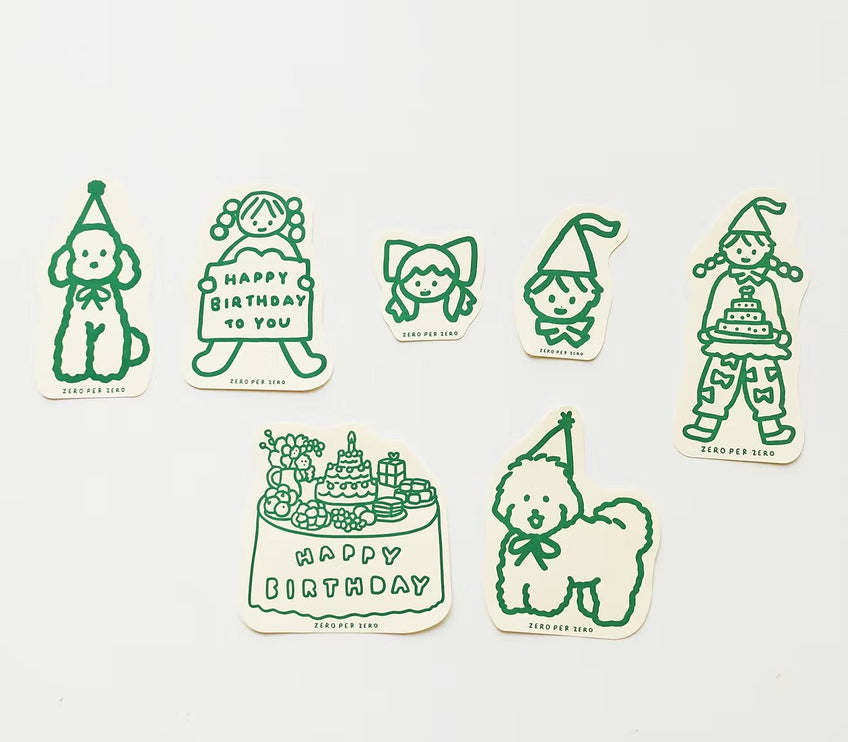 Message Card Pack - Cumpleaños - ColorSwatch