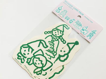 Message Card Pack - Cumpleaños - ColorSwatch