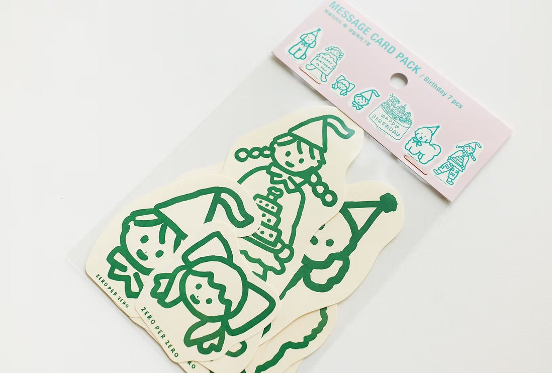 Message Card Pack - Cumpleaños - ColorSwatch