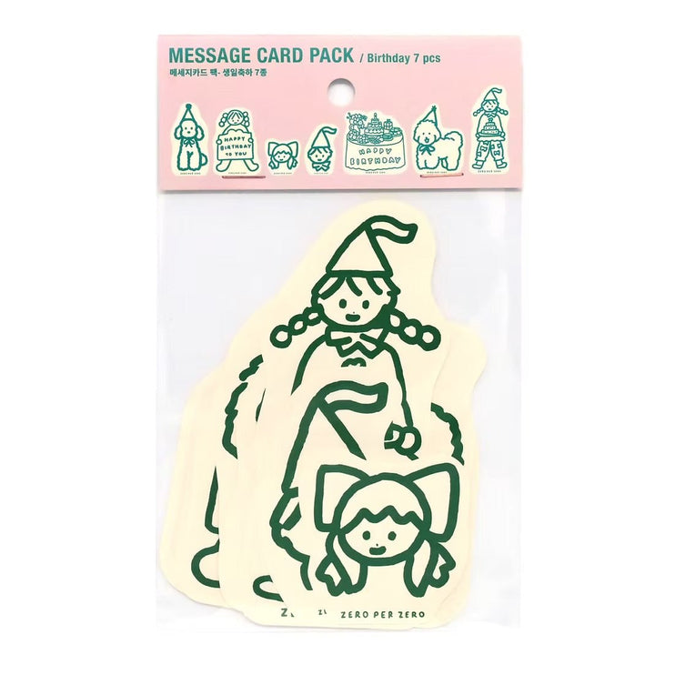 Message Card Pack - Cumpleaños - ColorSwatch